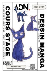 Cours de dessin pour adultes et enfants à Uriage, Grenoble. Année 2026/2027, tous niveaux. Inscriptions ouvertes, places limitées.