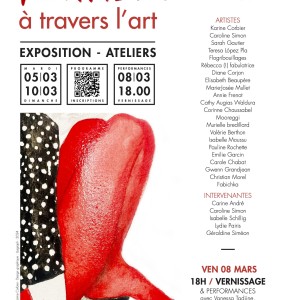 Affiche Femmes Libres à travers l'art