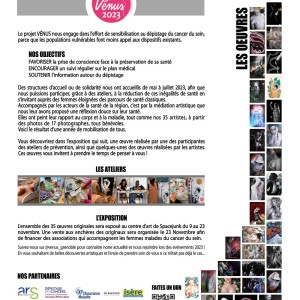 Affiche de l'exposition Vénus