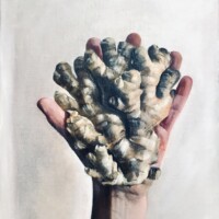 Gingembre - Peinture à l’huile sur toile