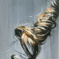 Mèche - Peinture à l'huile sur toile