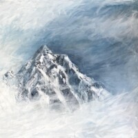 Diptyque Pic de Belledonne Partie 2 - Peinture à l'huile sur toile