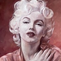 Diptyque Marylin Partie 1 - Peinture à l'huile sur toile