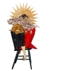 oeuvre composée Karine Corbier Jérôme Servant Affiche Exposition la Condamine