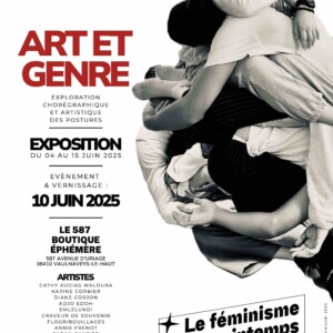 affiche de l'exposition art et genre juin 2025 affiche de l'exposition art et genre juin 2025